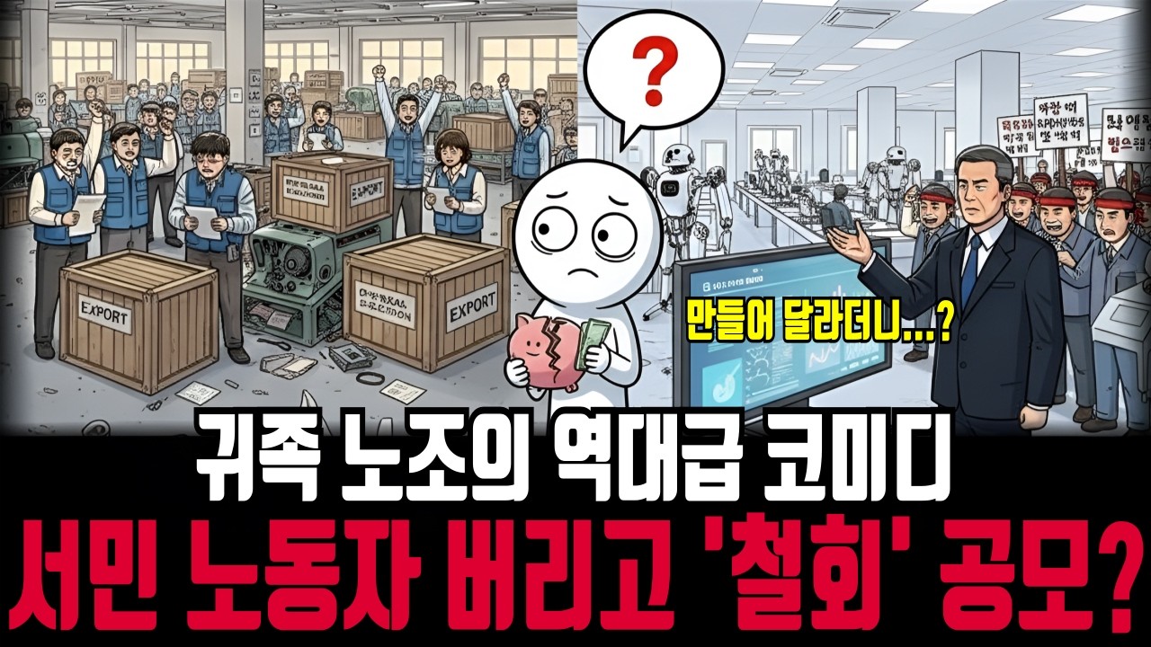 민노총 경악, 노란봉투법 철회 요구의 소름 돋는 민낯 | 10년 투쟁 뒤집은 충격적 이유