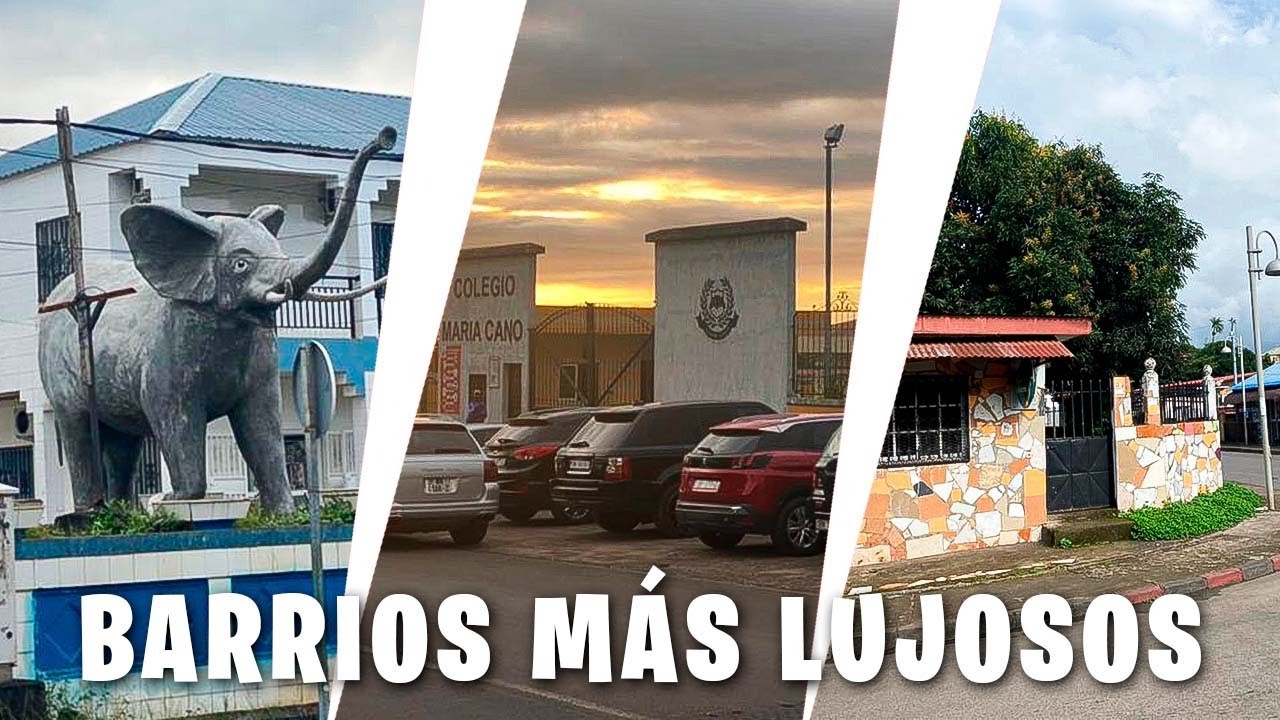 COMO SE VEN LOS MEJORES BARRIOS DE MALABO