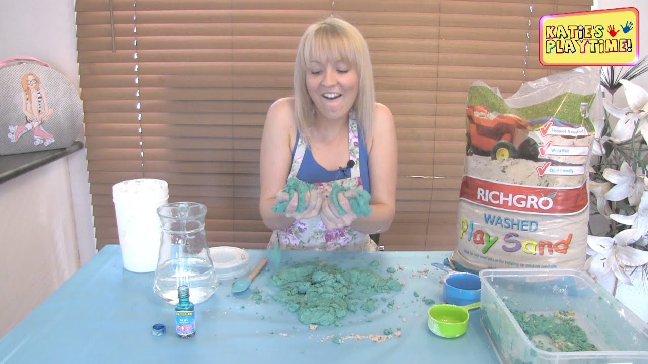 How to Make Kinetic Moon Sand