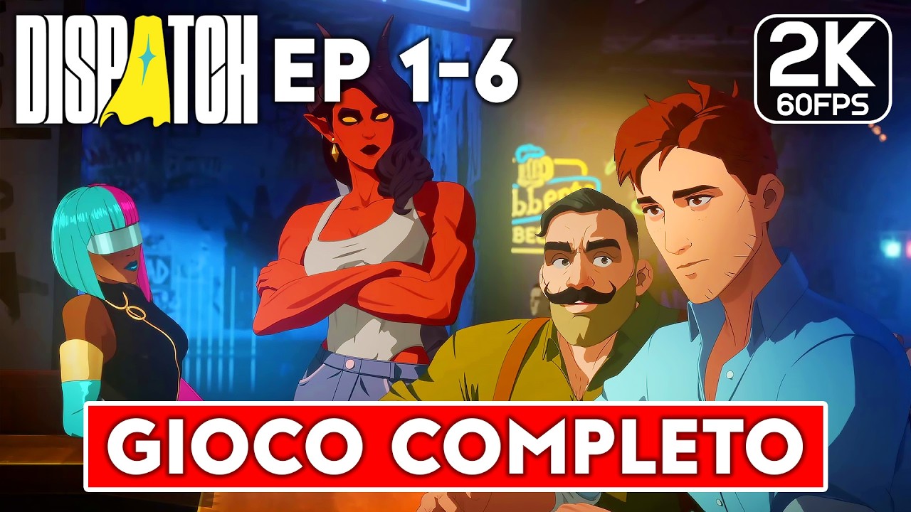 Dispatch Gioco Completo ITA EP 1-6 (Gameplay Walkthrough | Full Game | No Commentary) PC LongPlay 2K