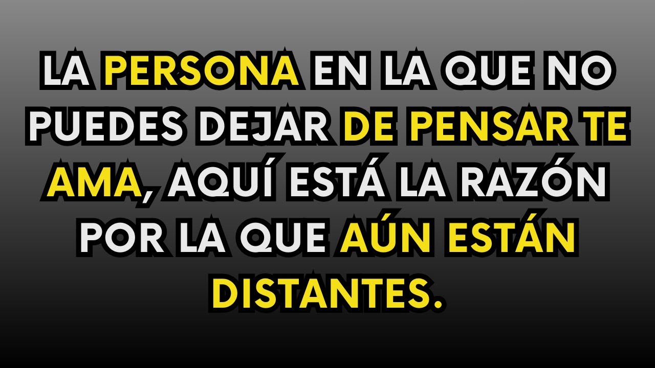 Ellos te aman, Aquí está la verdadera razón por la que todavía están separados