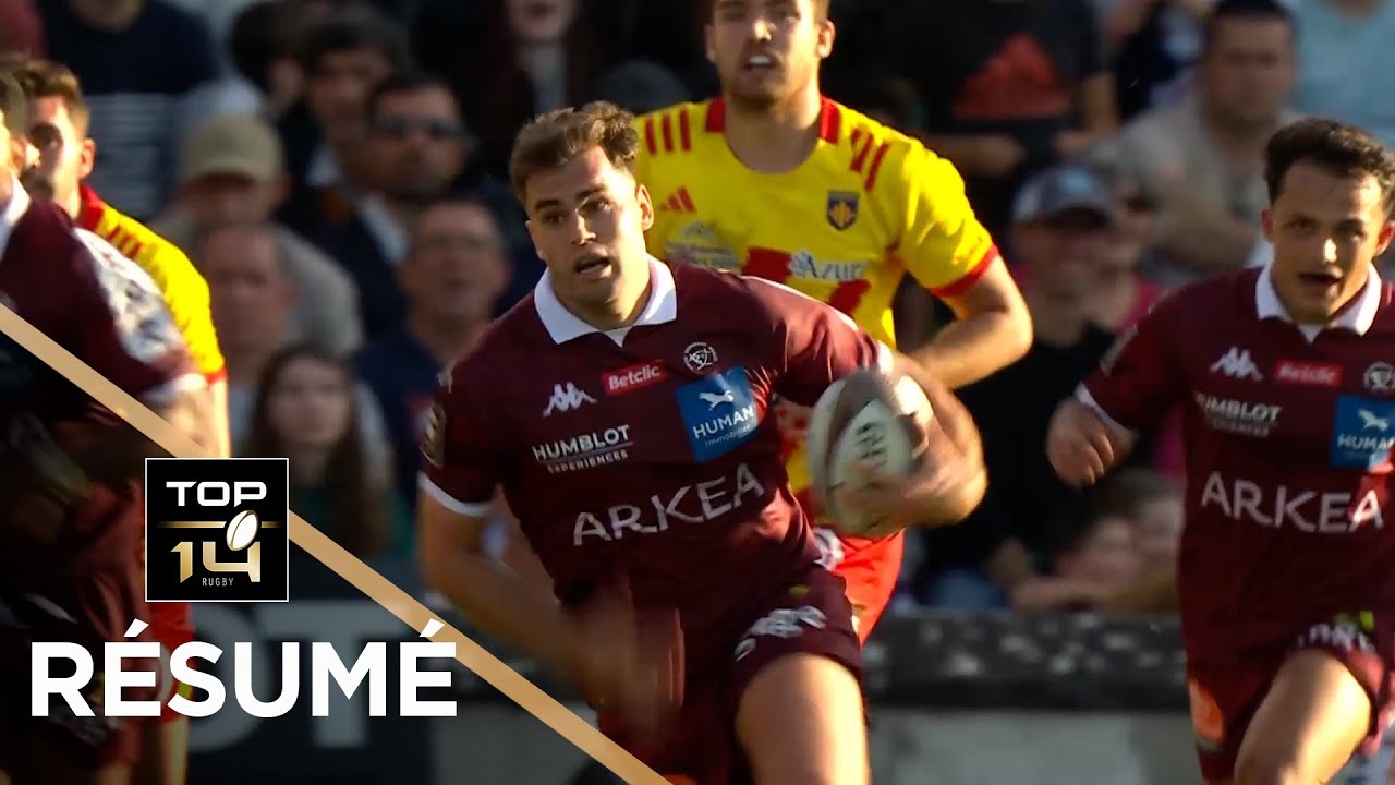 TOP 14 Saison 2024-2025 J06 - Résumé Union Bordeaux-Bègles – USA Perpignan