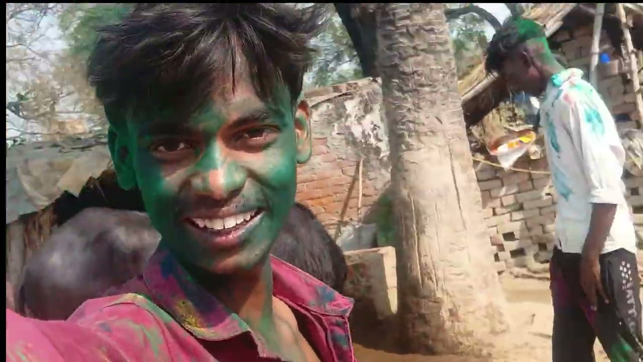 Mere gao ki Holi happy Holi @shivam_Vlogs