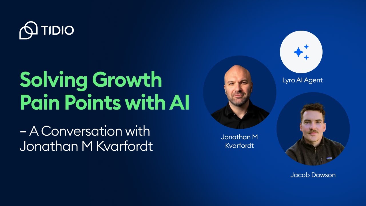 Solving Growth Pain Points with AI — A Conversation with Jonathan M Kvarfordt