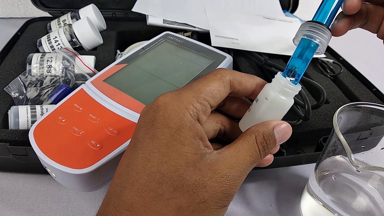 Cara Pakai Alat Ukur Kualitas Air Water Test Kit EC910 AMTAST #Distributor