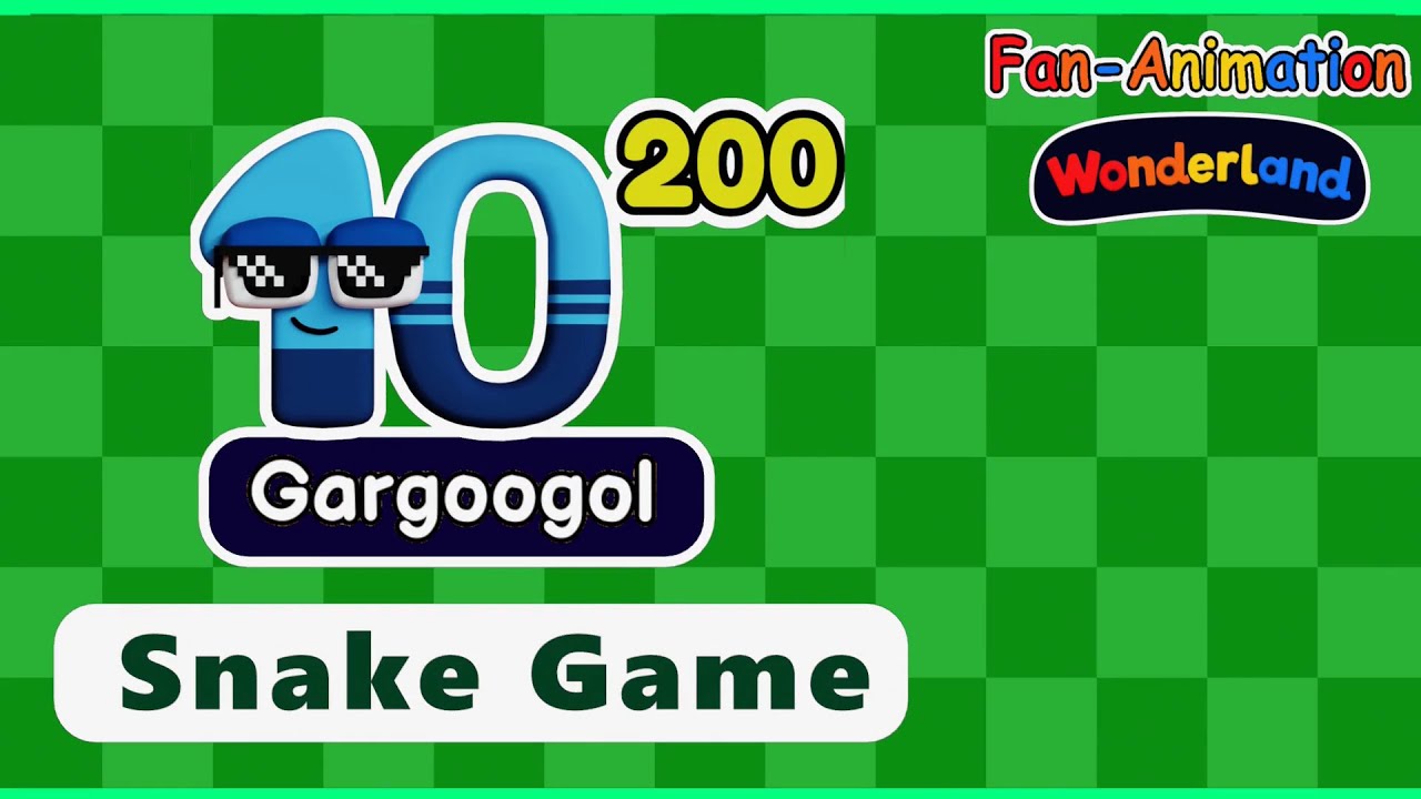 Wonderland | Snake Game Animation | Gargoogol | BIG NUMBERS | Large Numbers