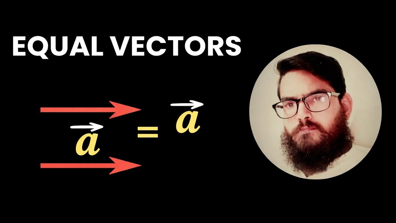 Equal Vectors ll Physics Center ll SM Raza