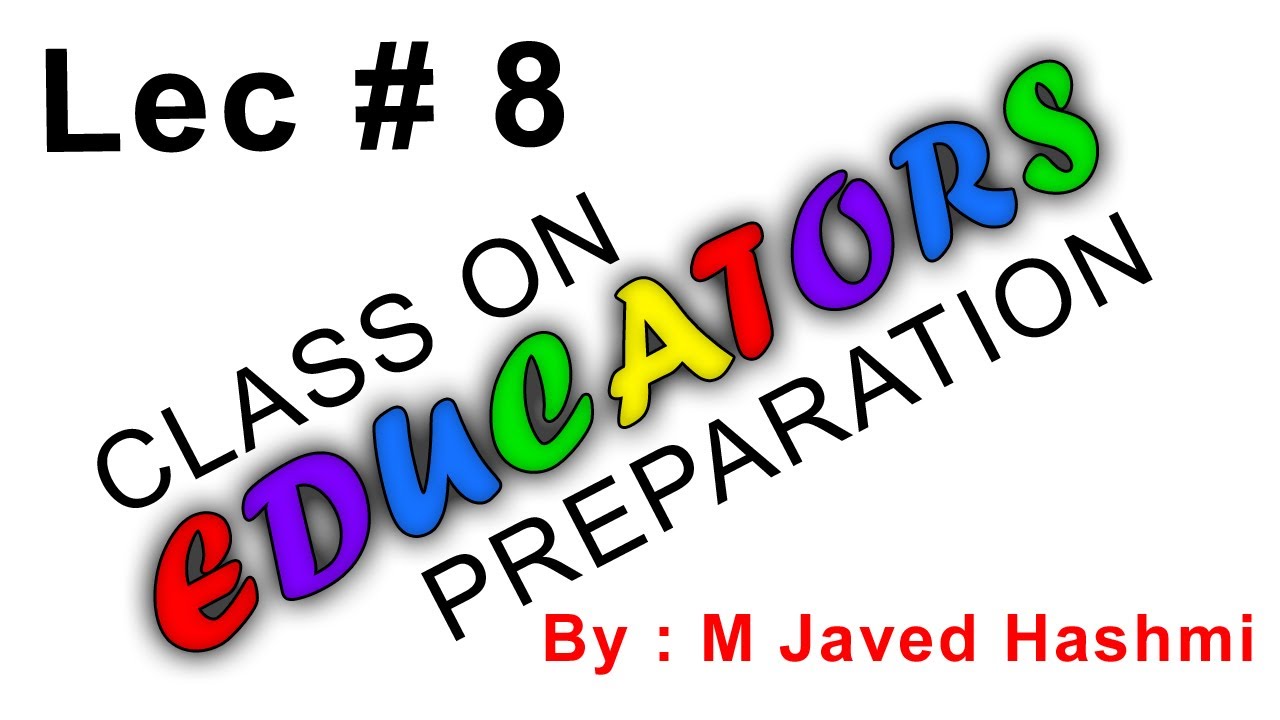 8 - Educators Preparation