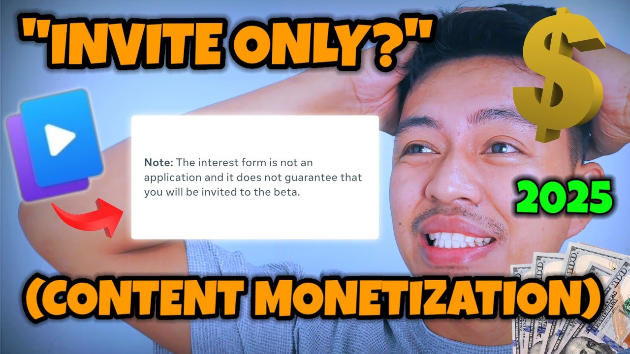 🚀 FACEBOOK MONETIZATION IN 2025?! (INVITE-ONLY BETA EXPLAINED) 🔥 #contentmonetization #update