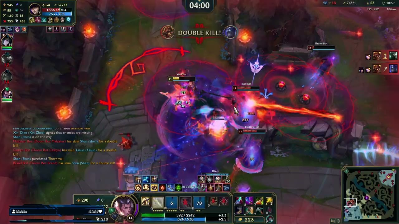 Xin Zhao Goes GOD MODE 💥 | Doom Bots Massacre | League of Legends