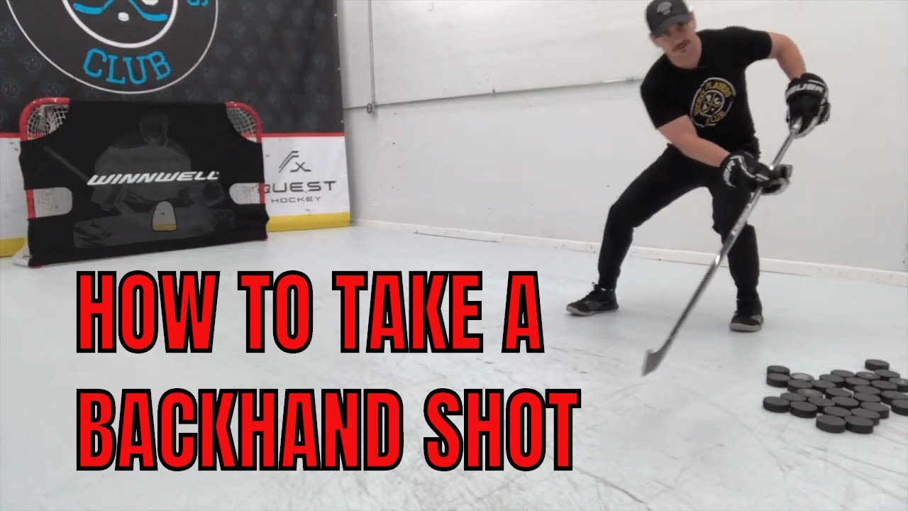 How to Take a Backhand Shot - Tips and Drills for a Dangerous Backhander