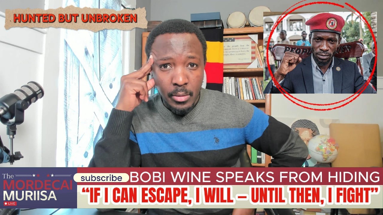 Bobi Wine Speaks from Hiding: “If I Can Escape, I Will — Until Then, I Fight”.