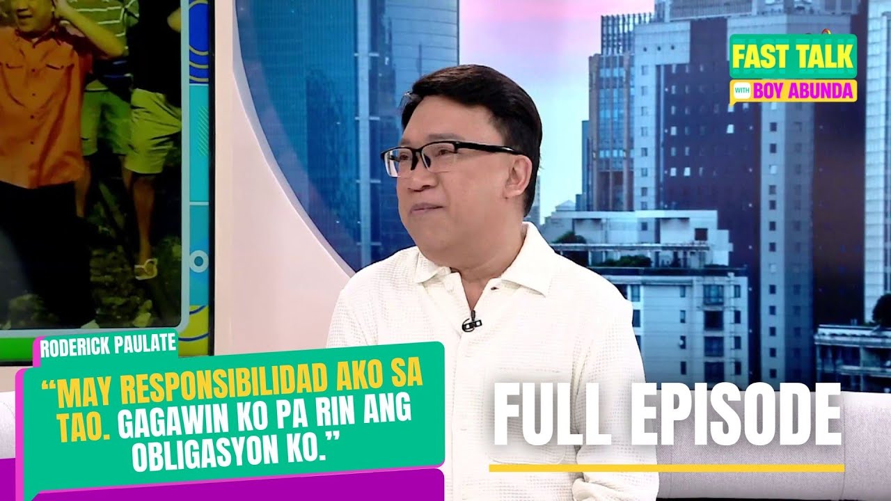 Fast Talk with Boy Abunda: Ang veteran COMEDIAN, Roderick Paulate! (Full Episode 504)
