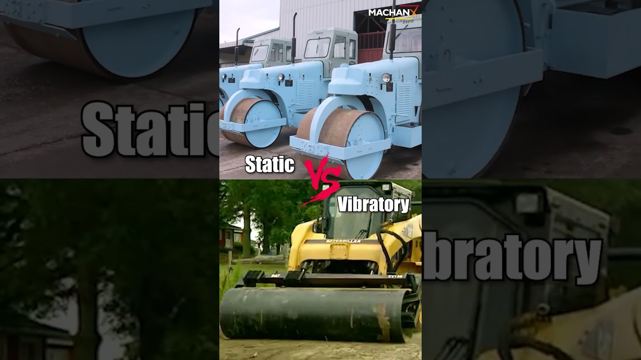 Road Rollers Explained | Types, Uses, and Benefits - MachanX #rollar #construction