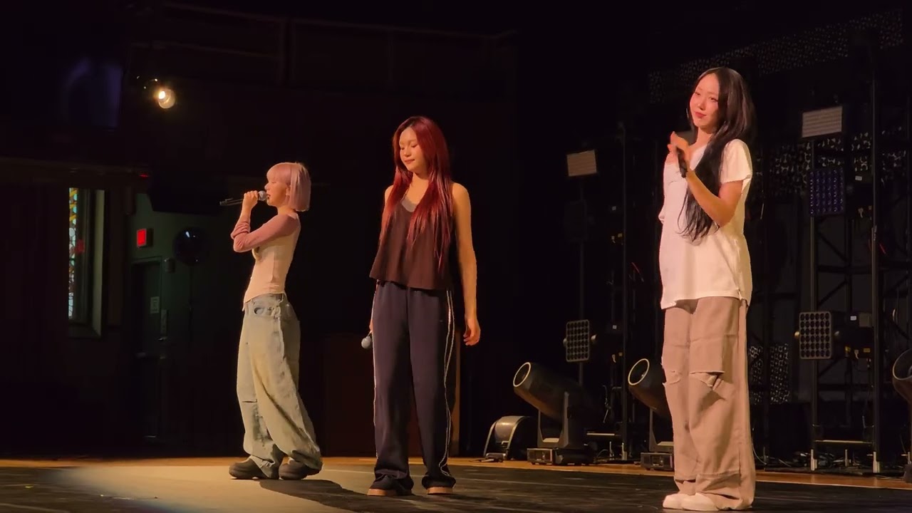 VIVIZ 비비지 Philadelphia Soundcheck @ Temple Performing Arts Center 250906 Fancam 직캠