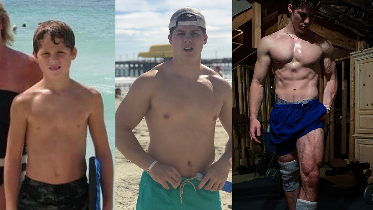 Eric Ogle 4 Year Natural Transformation (17-21) SKINNY TO THICK TO SHREDDED