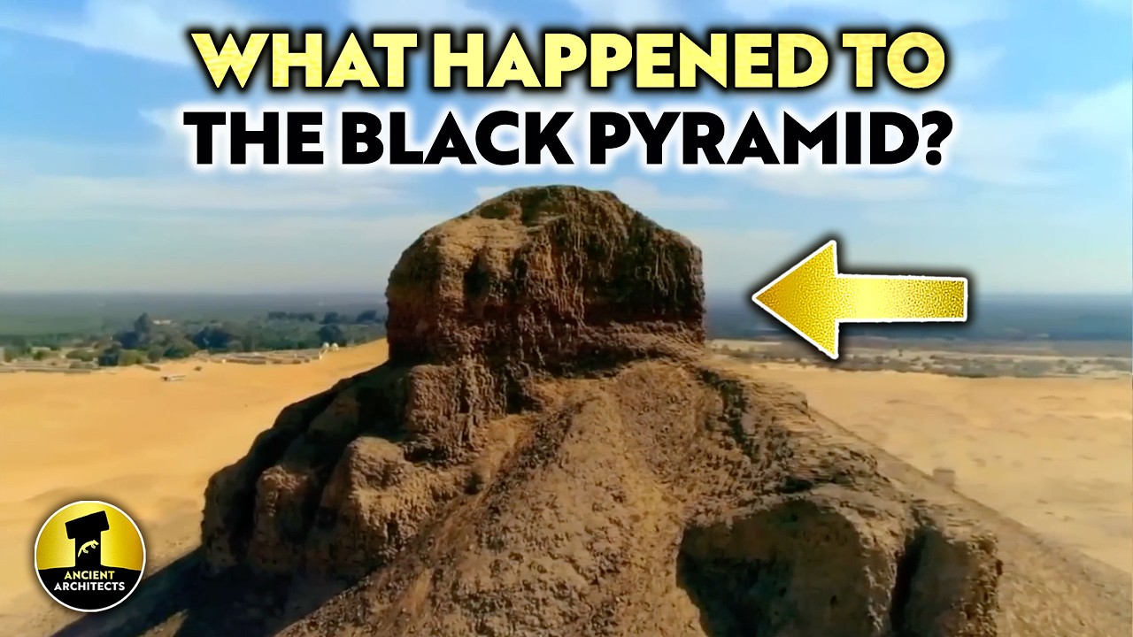The Mystery of the Destroyed Black Pyramid of Egypt