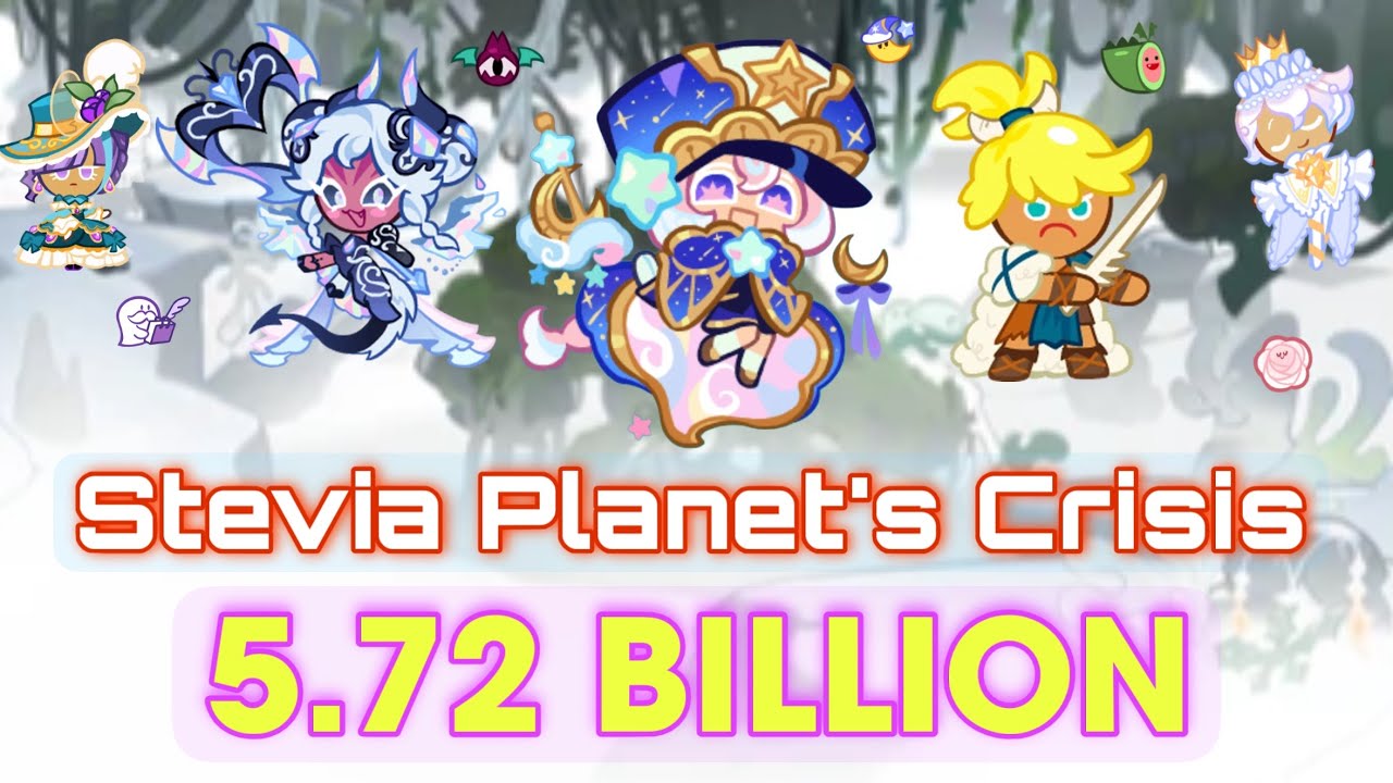 CookieRun OvenBreak | Stevia Planet&rsquo;s Crisis 5.718B Full Run (3rd Place) | GPZ