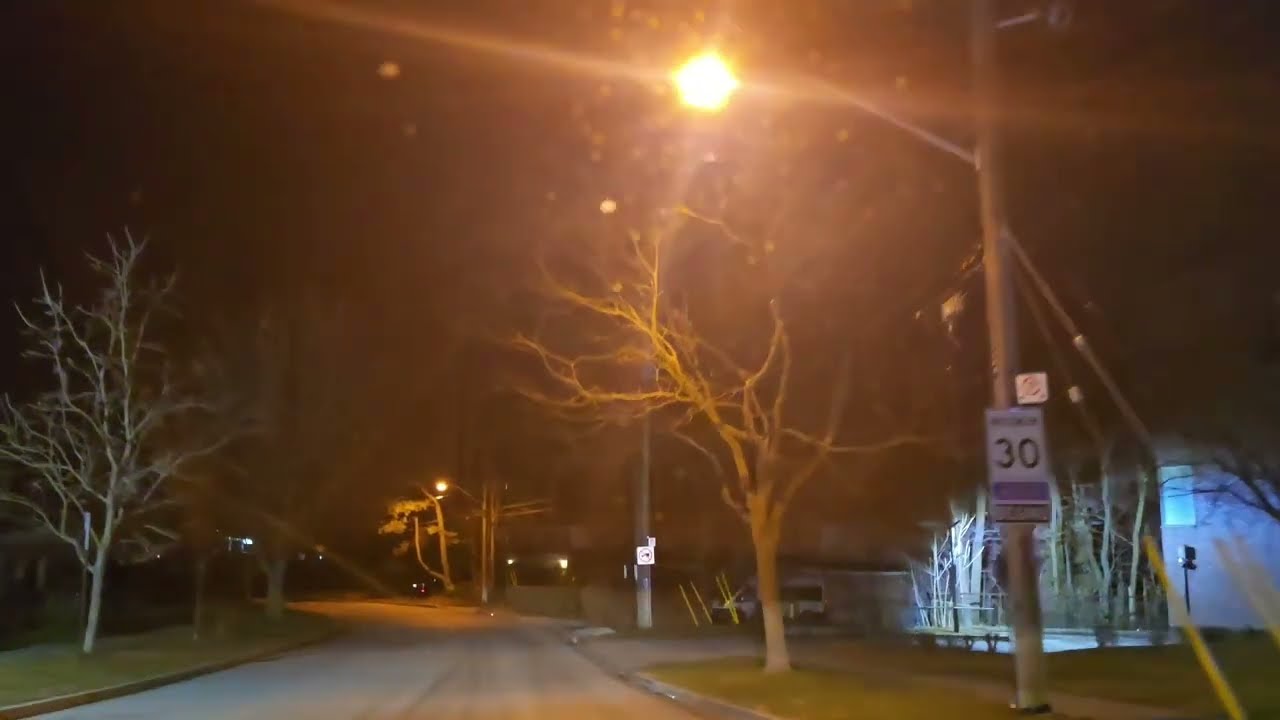 Vlog for driving Road to street 🚧 Ontario Canada 🍁🇨🇦