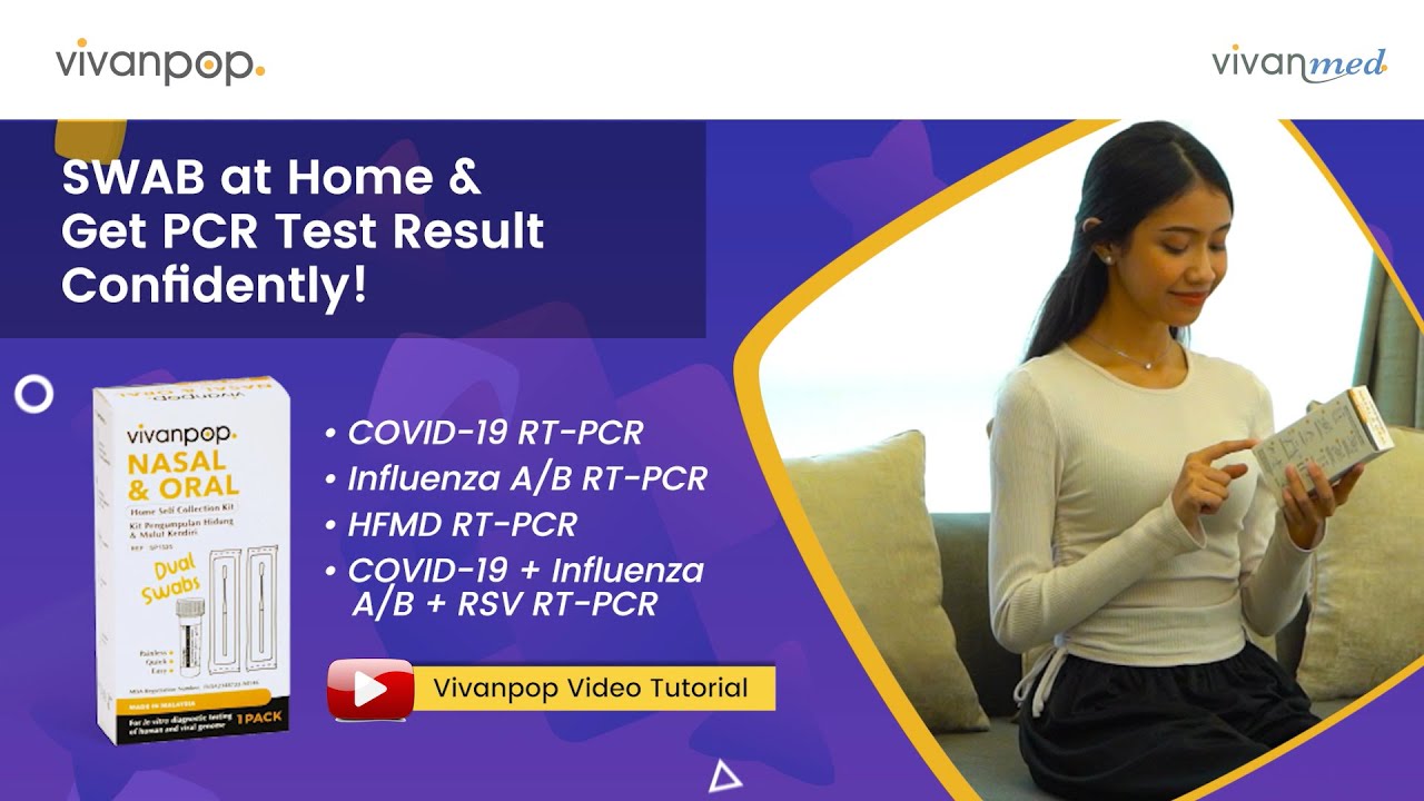 Vivanmed | Vivanpop Nasal & Oral Home Self Collection Kit Video Tutorial