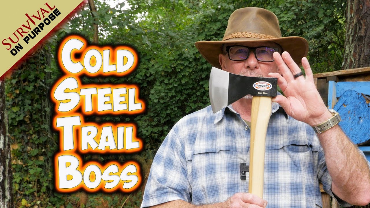 Cold Steel Trail Boss Bushcraft Axe Review and Testing