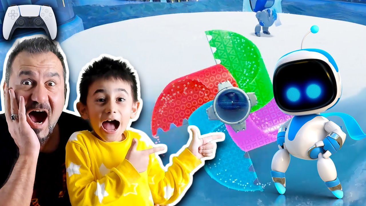ASTRO UÇTU! UZAYA MI ÇIKTI? | PS5 ASTRO'S PLAYROOM OYNADIK!