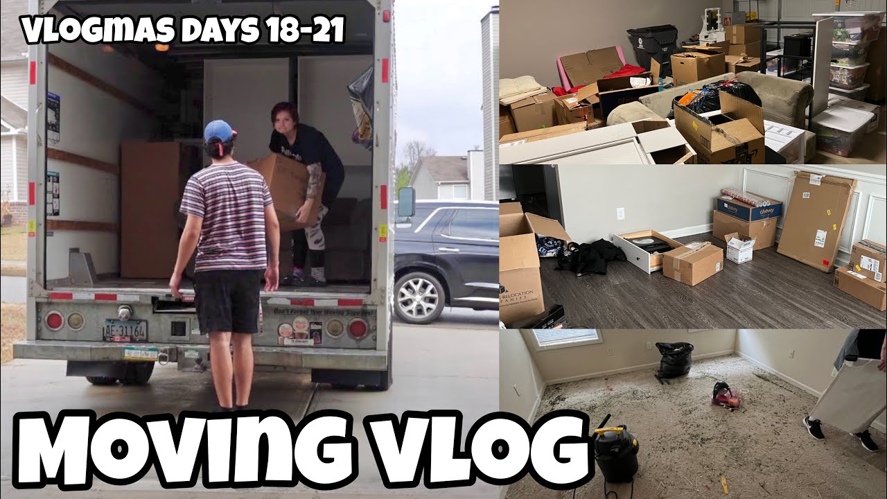 упаковка вещей и переезд в новый дом🏡 | vlogmas дни 18-21 | 2021 |