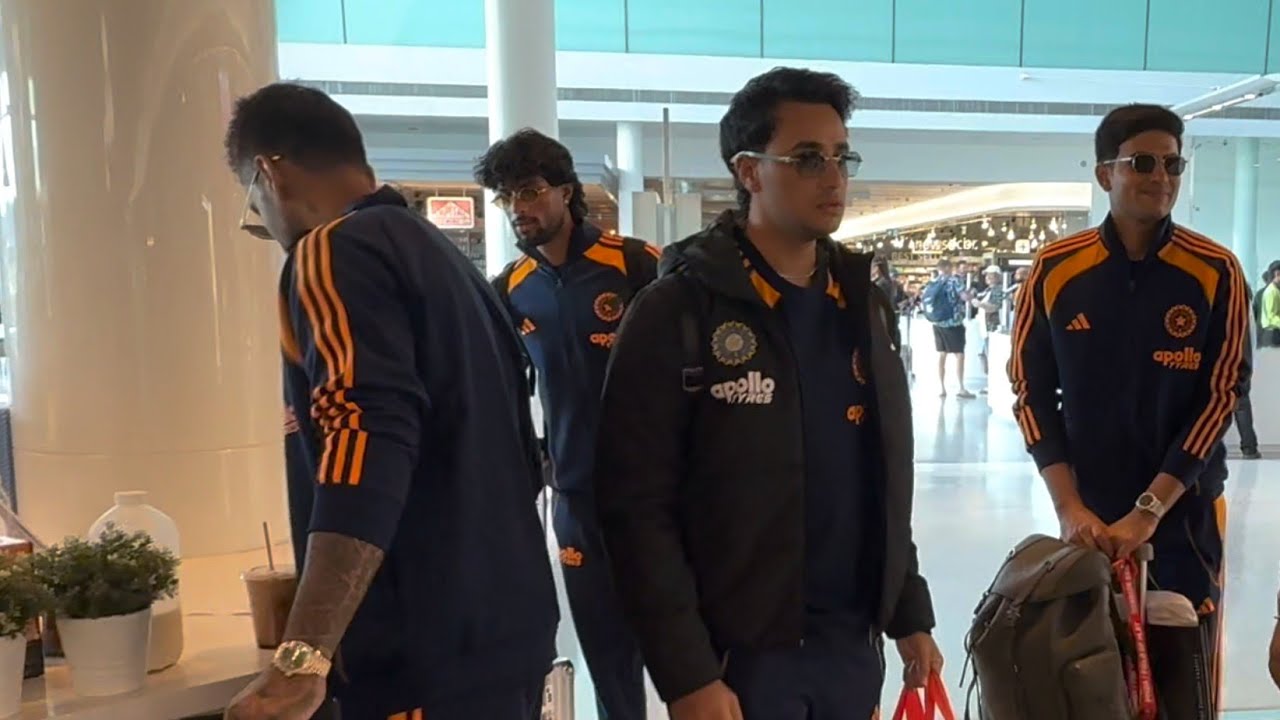 Team India arrives in Melbourne 🇦🇺 for the 2nd T20I 