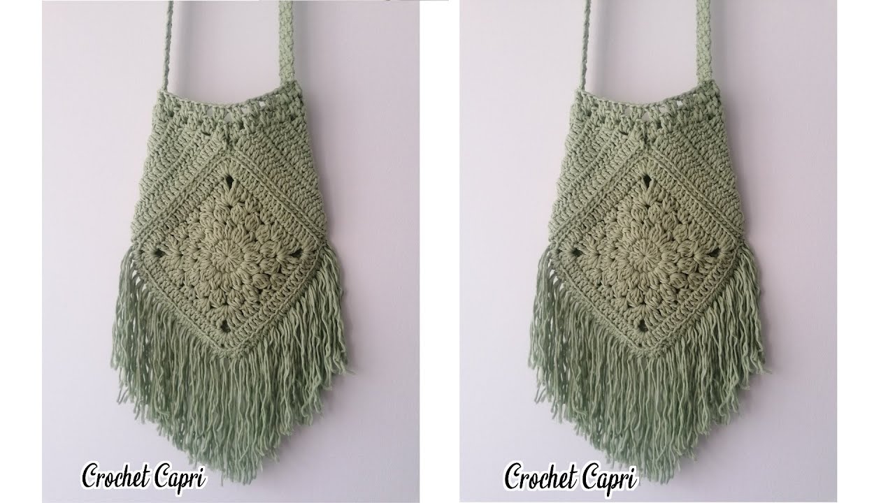 BOLSO BOHO A CROCHET 👜🧶