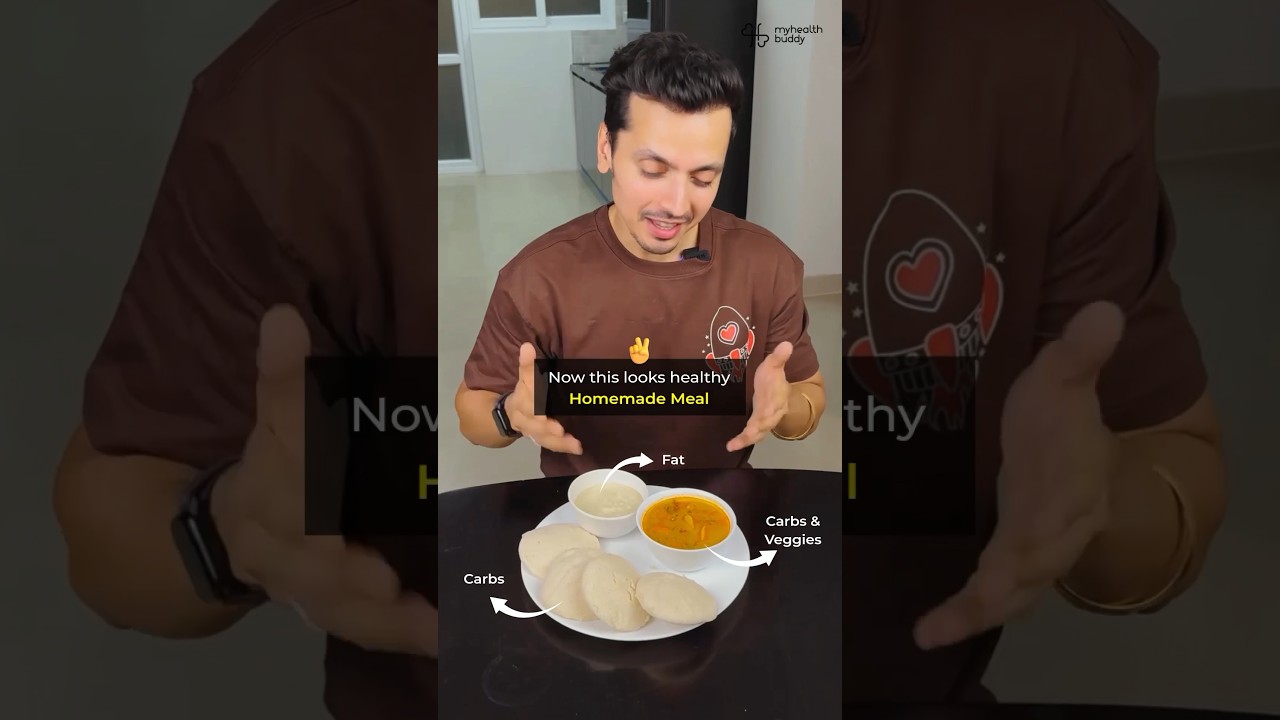 How to make a HEALTHY and BALANCED MEAL for Weight Loss 🍽️