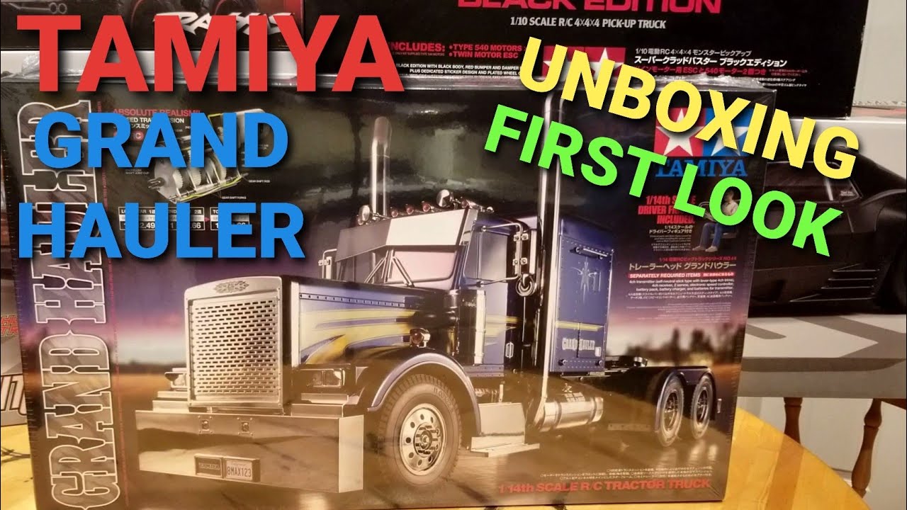 Tamiya Grand Hauler Unboxing & First look (New Build!)