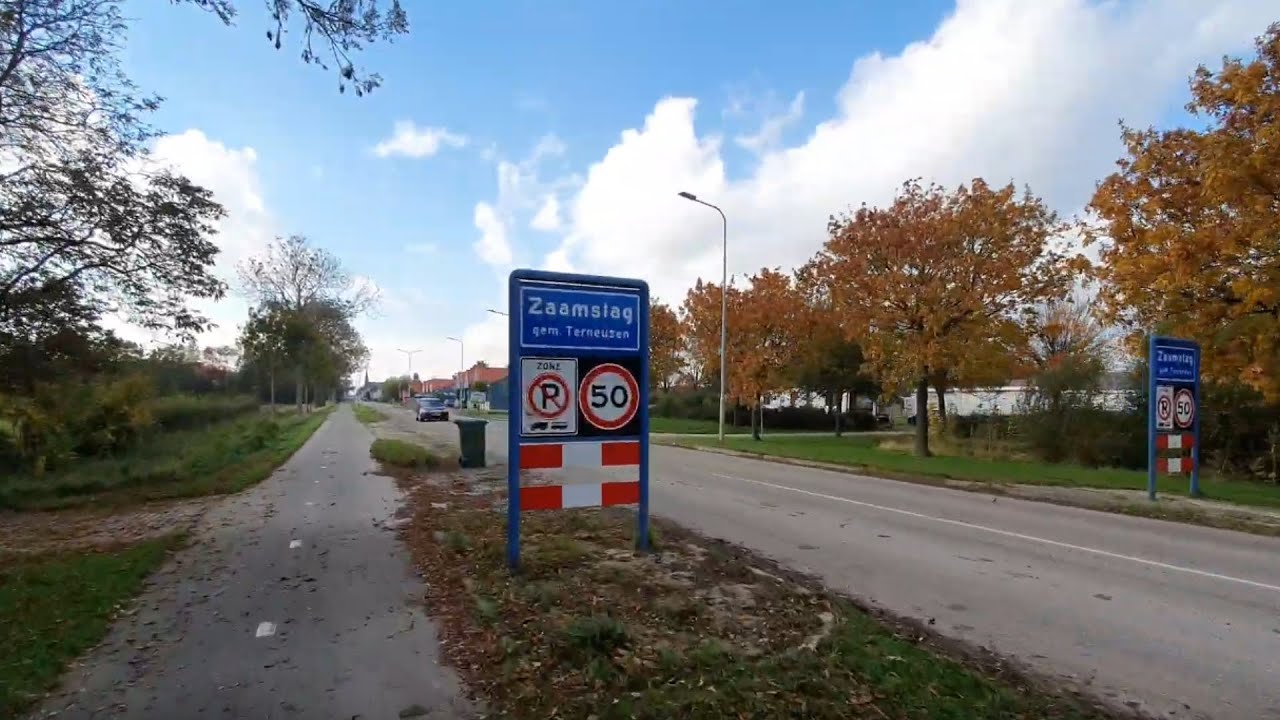 Zaamslag dorp herfst 2020