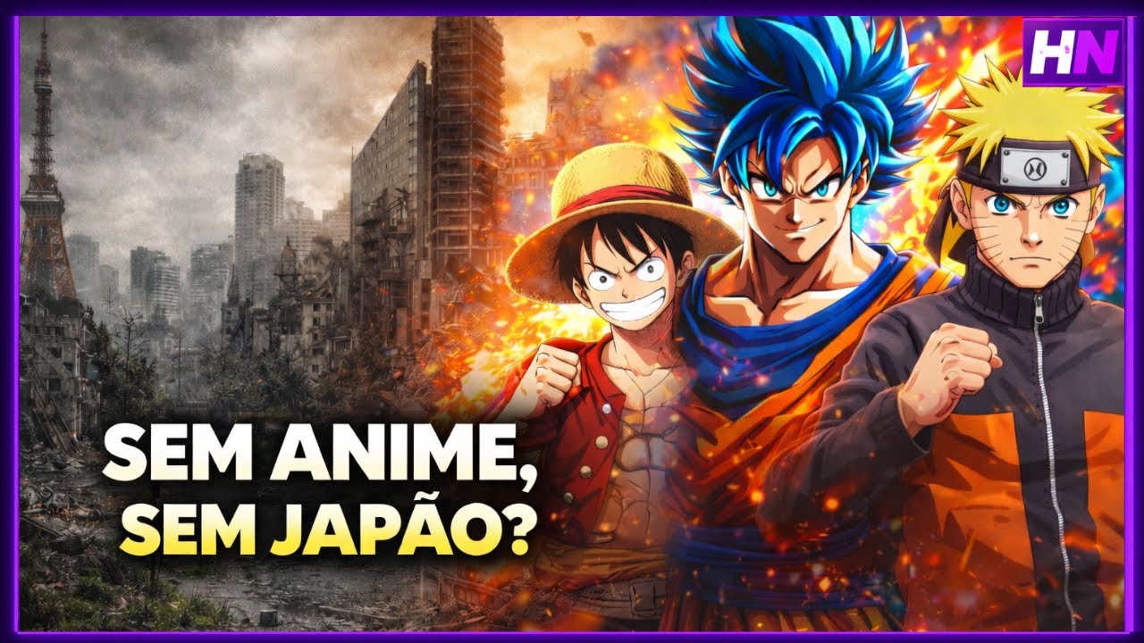 O JAPÃO SÓ SE SALVOU POR CAUSA DOS ANIMES! A VERDADE QUE QUASE NINGUÉM CONTA