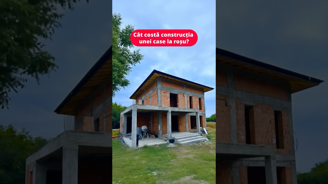 C&acirc;t costă să construiești o casă la roșu?
