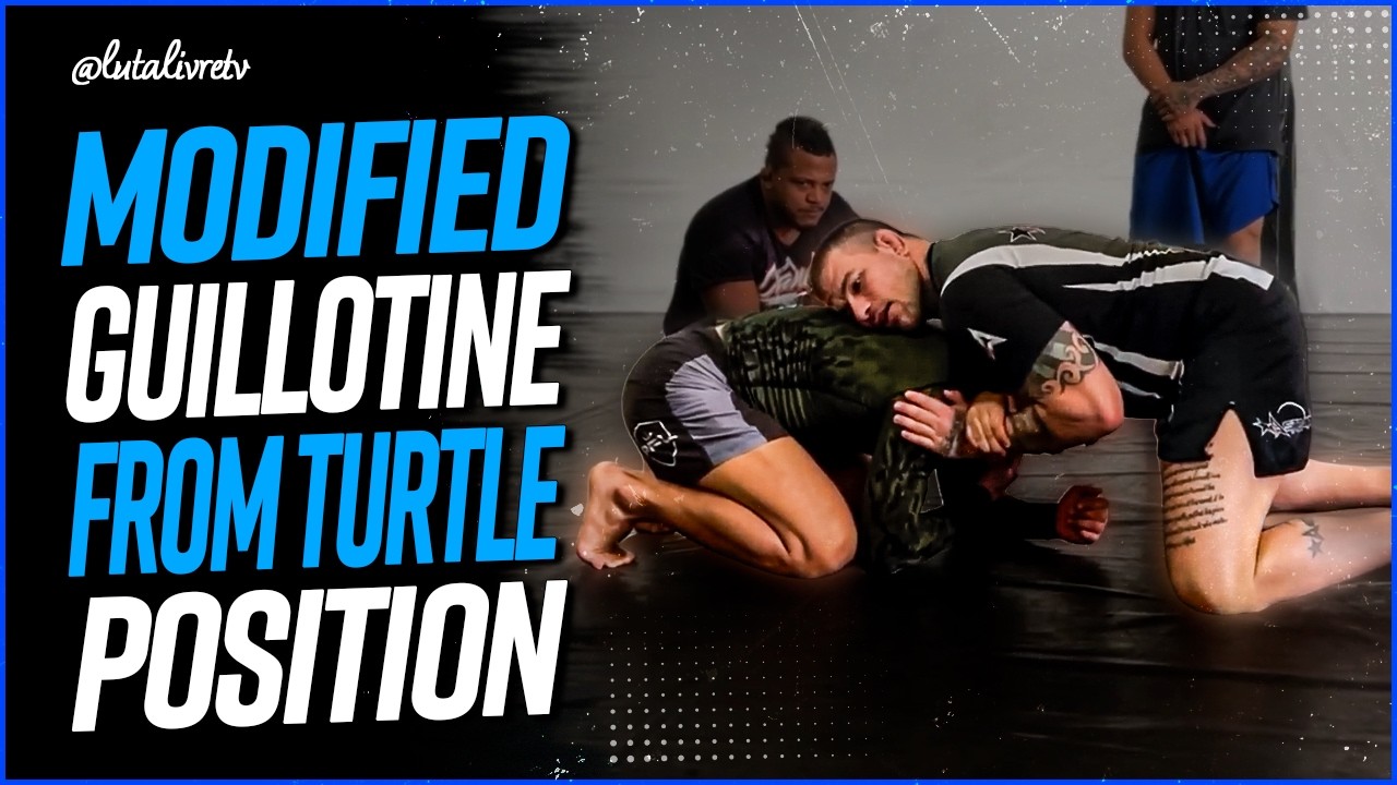 BRUTAL MODIFIED GUILLOTINE from TURTLE POSITION!