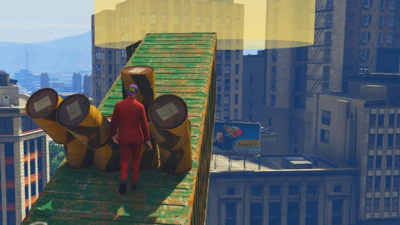 NOT SO EPIC PARKOUR! (GTA 5 Funny Moments)