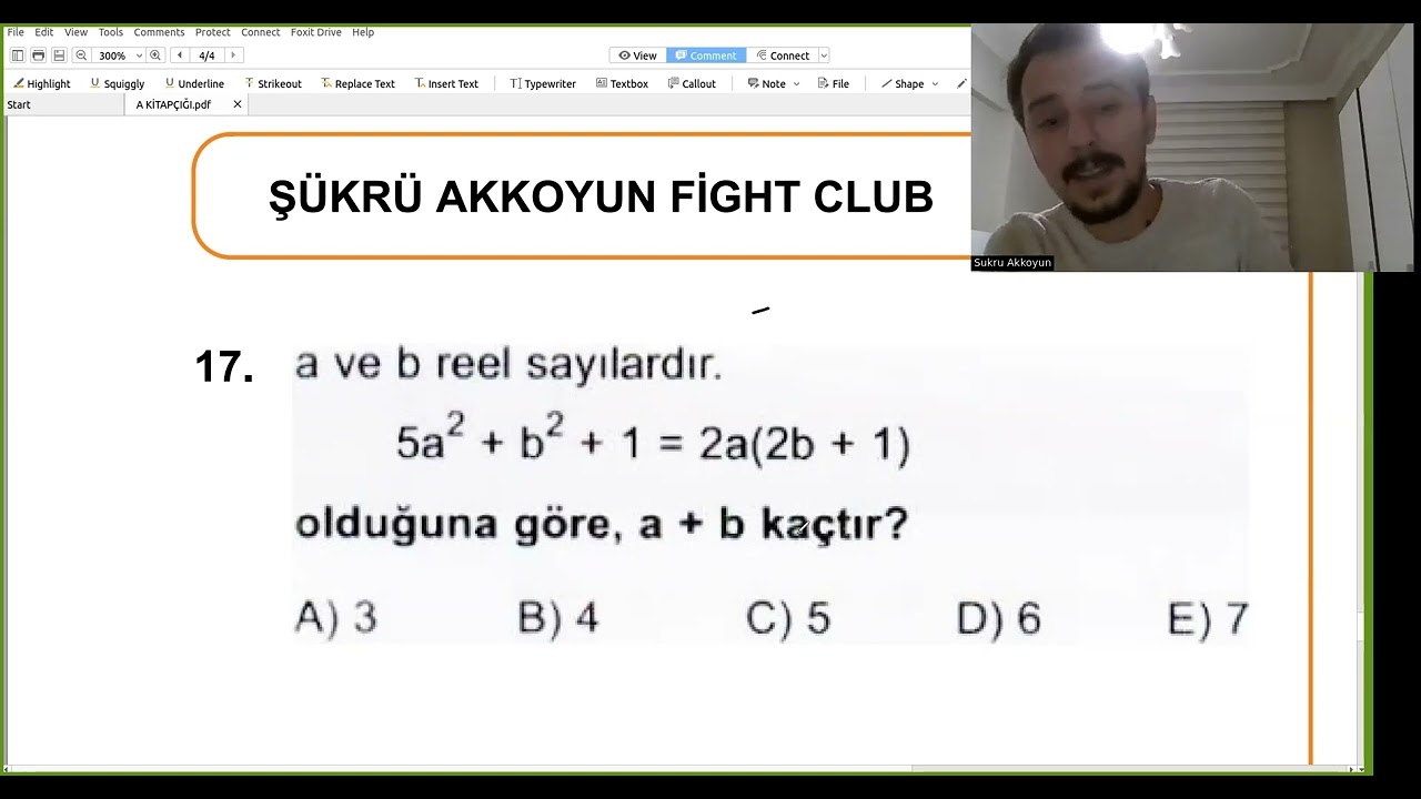 SÜREKLİ BOŞ BIRAKILAN O SORUYU ÇÖZDÜK - AYT İLK 10 SORU KALIPLARI