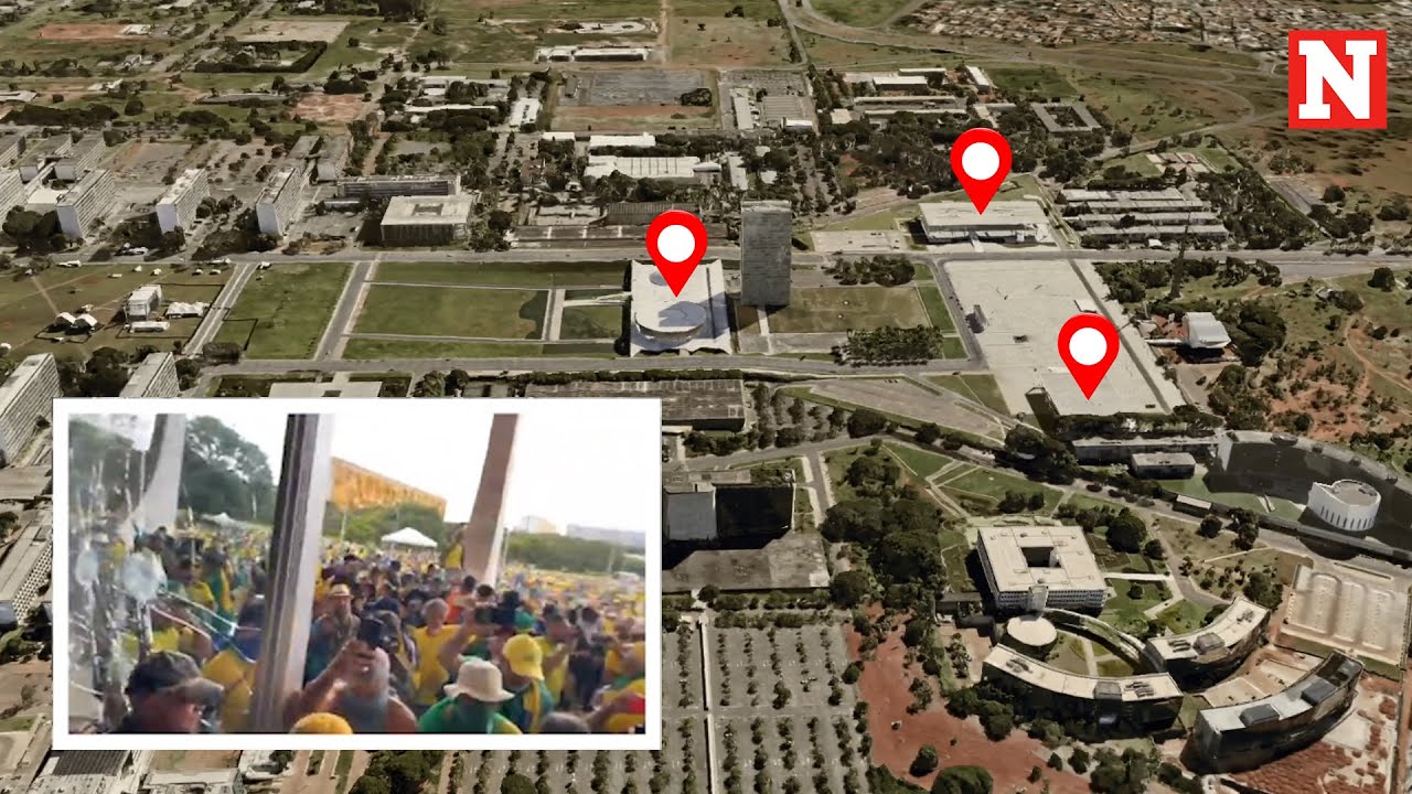 Brazil Riots Map: Where Did Bolsonaro Supporters Protest in Capital?