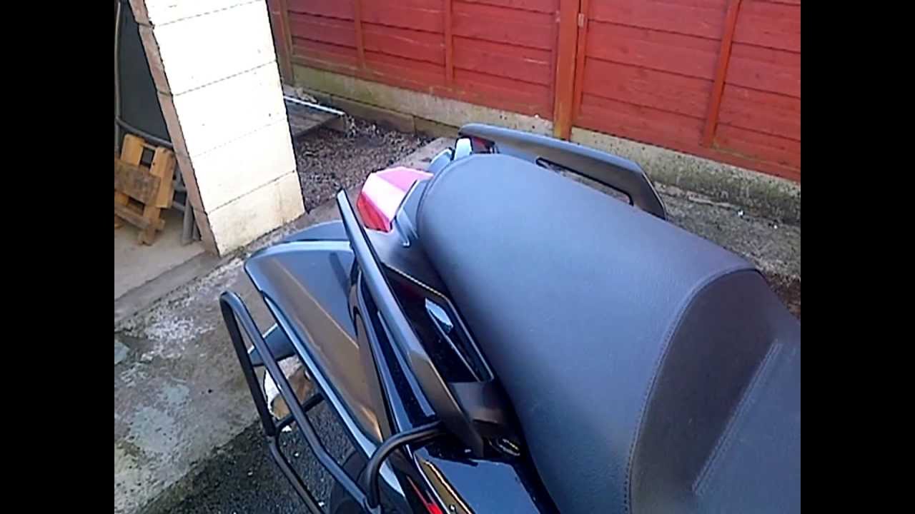 Aprilia Shiver 750 2011 Hacked Exhaust