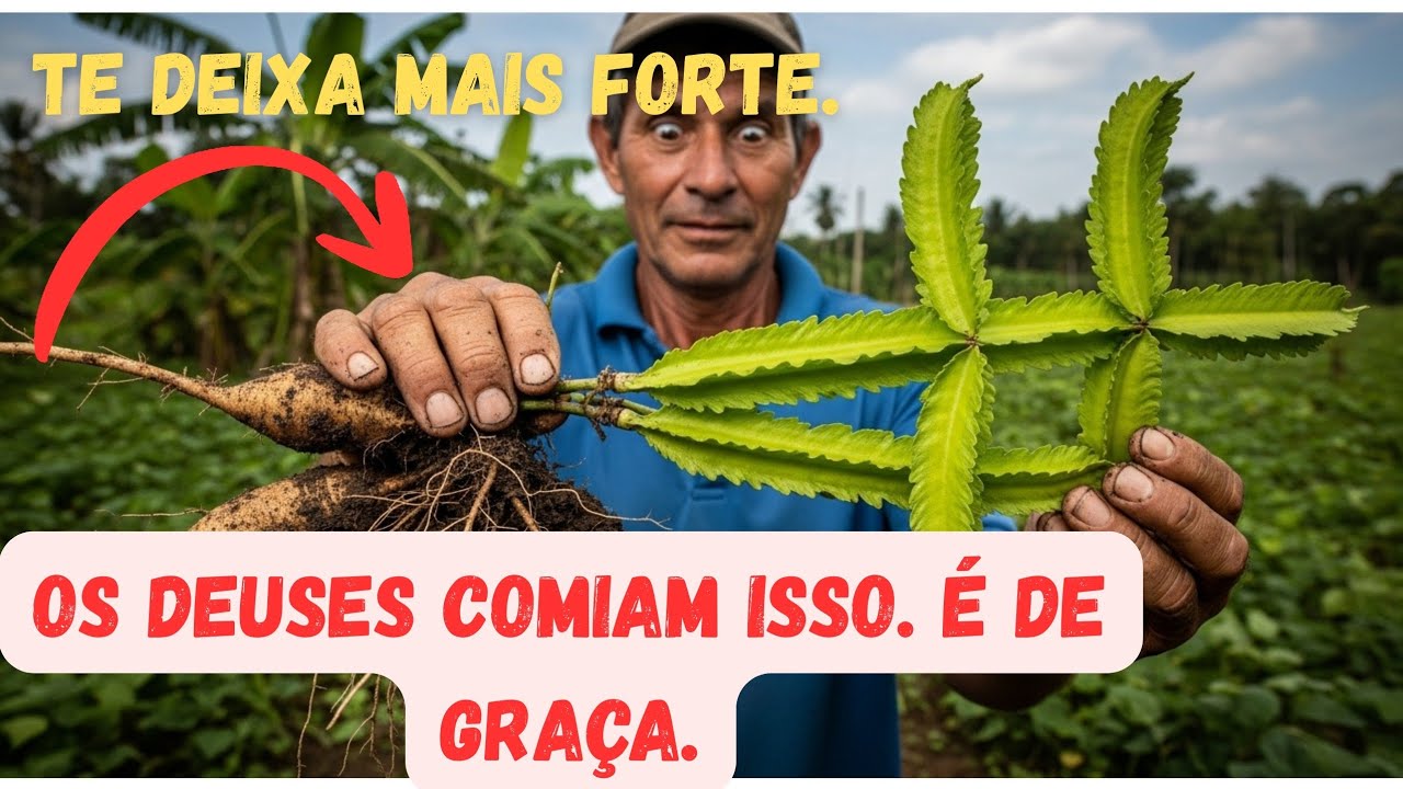 A Planta dos Deuses Que Cresce Sozinha (E Quase Ninguém Conhece)