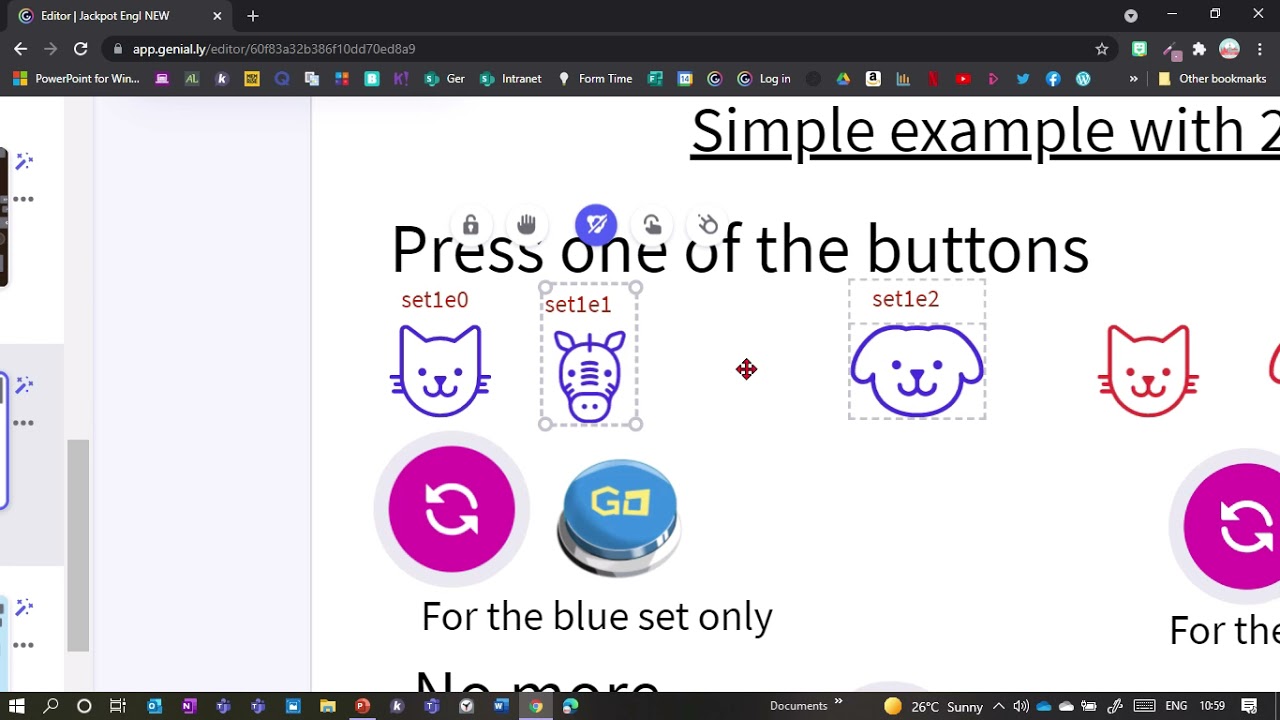 Jackpot (Sandbox extensions for Genially)