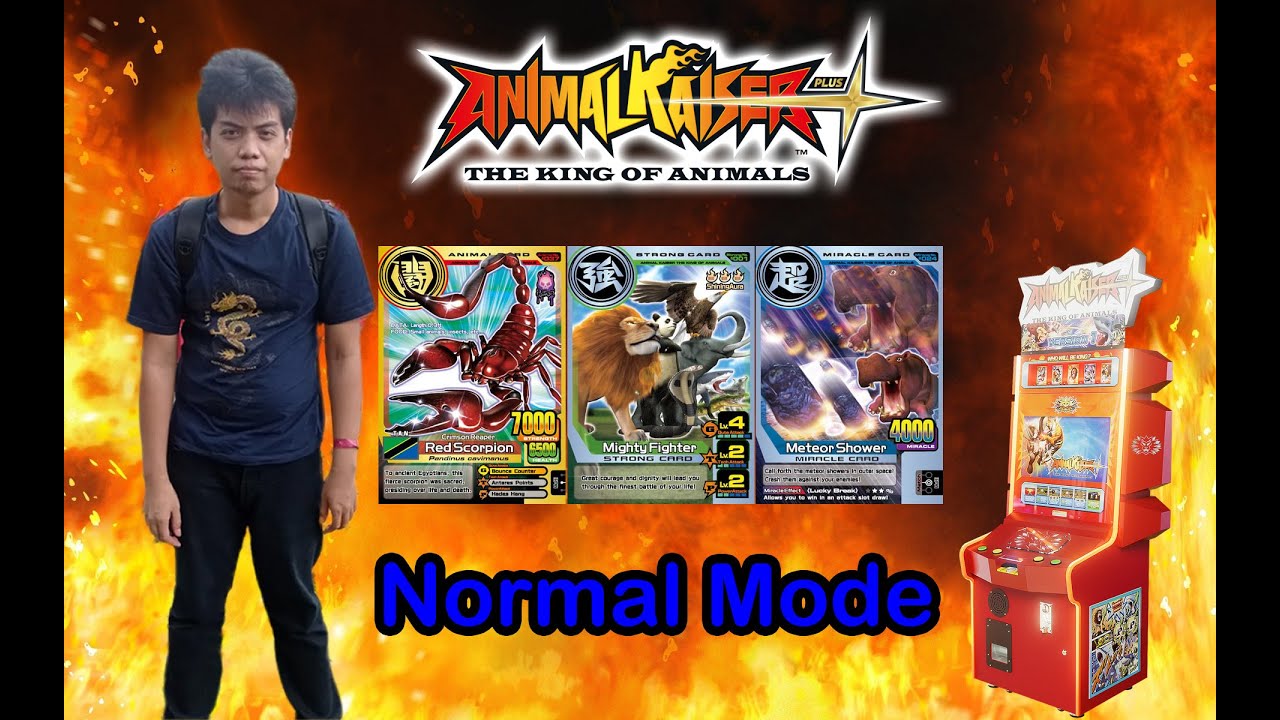 Animal Kaiser Plus - Red Scorpion Normal Mode Gameplay