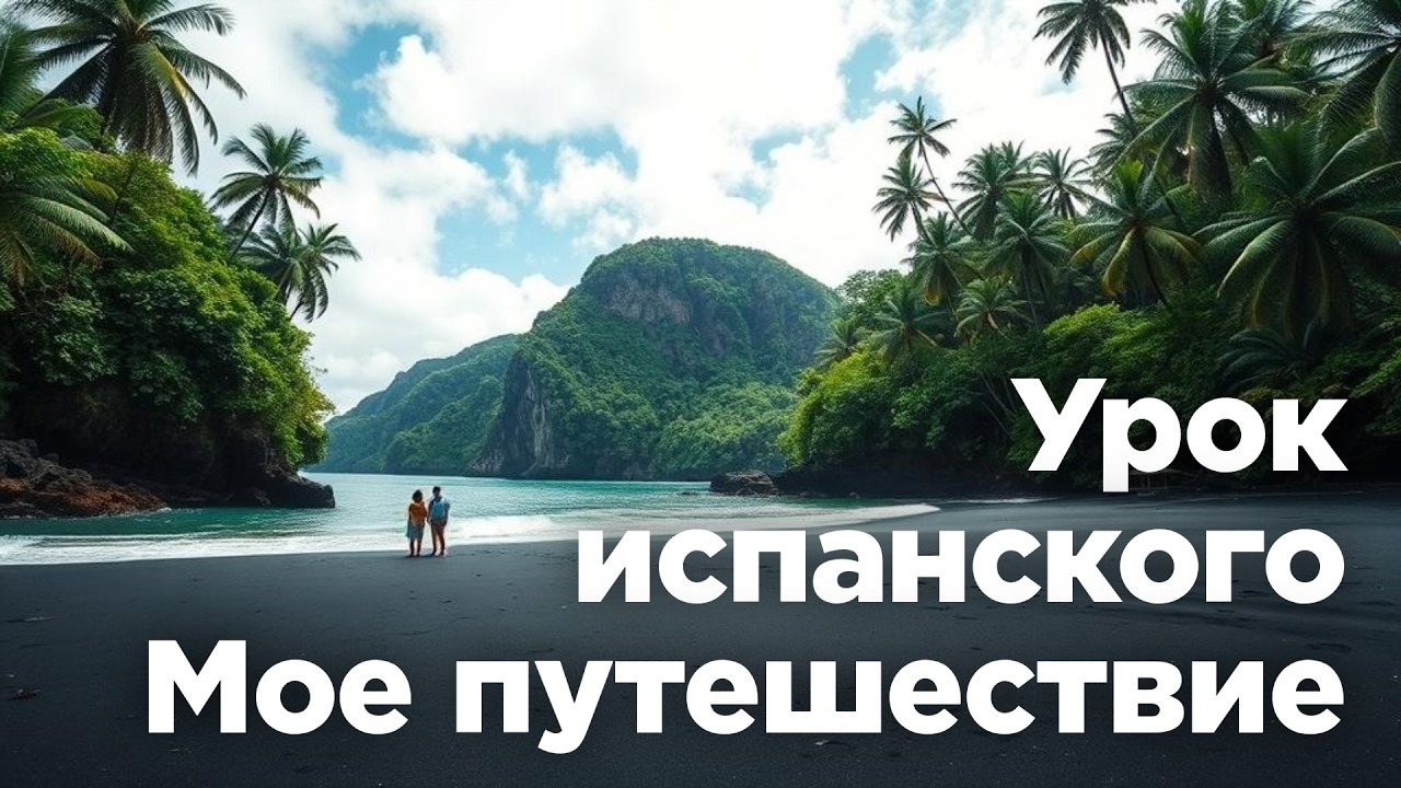 Урок испанского языка B1 - Путешествие в удивительную страну.