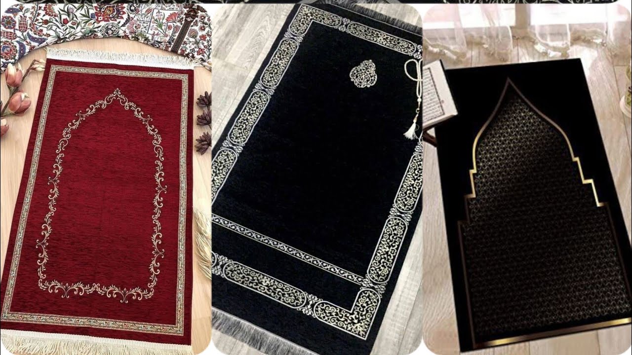 Beautiful prayer mat design collection - praying sheet / janamaz / Muslim praying mat