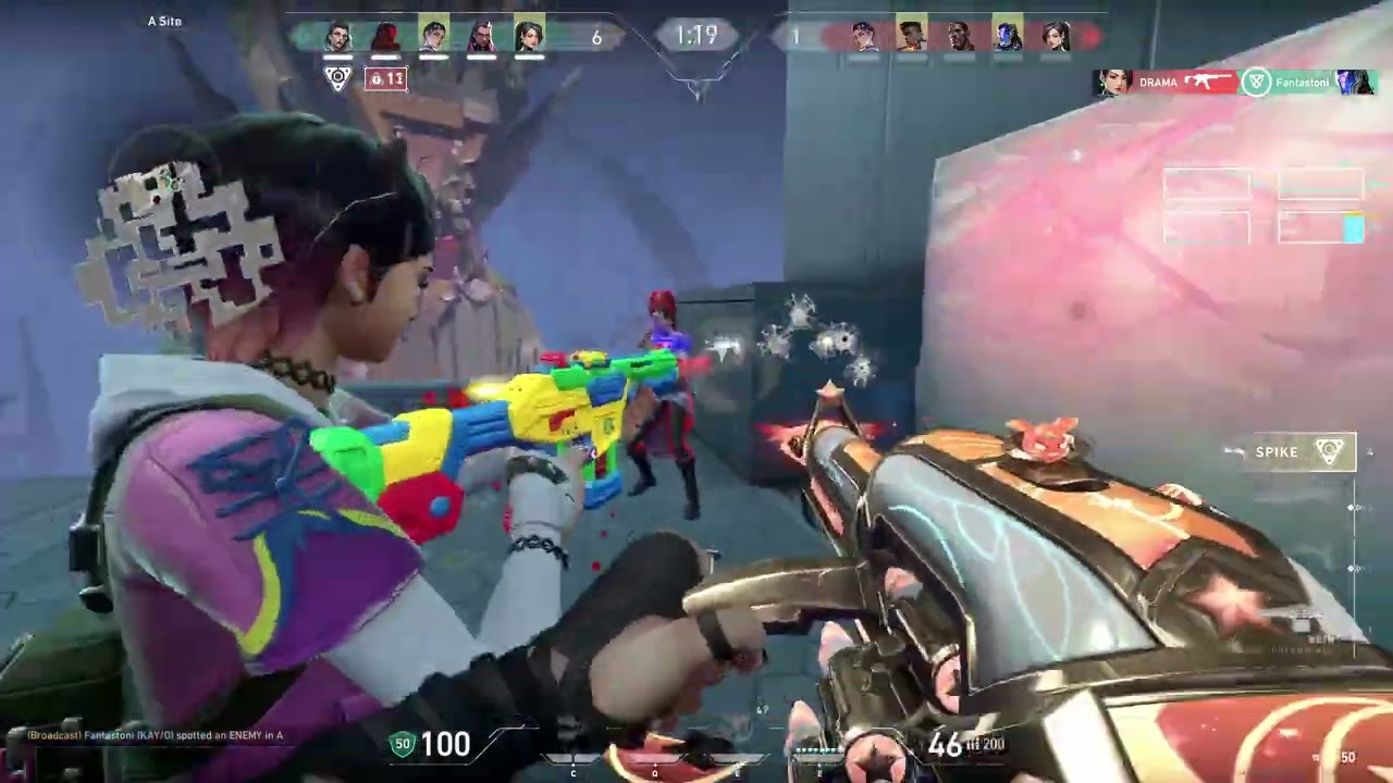 VALORANT Fade unleashed a nightmare and the enemy were terrified, and then dead - Highlight