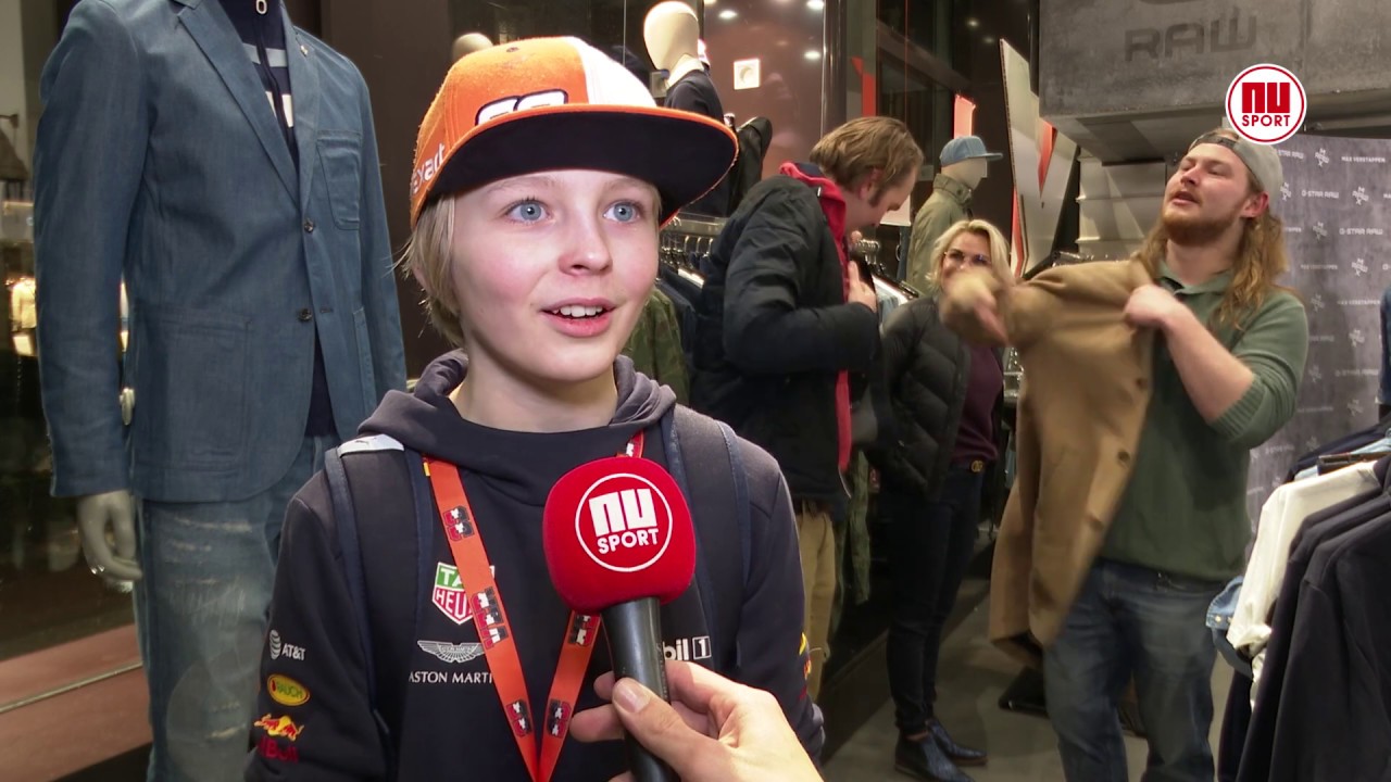 Fans wachten op Verstappen: 'Mooiste moment van mijn leven'