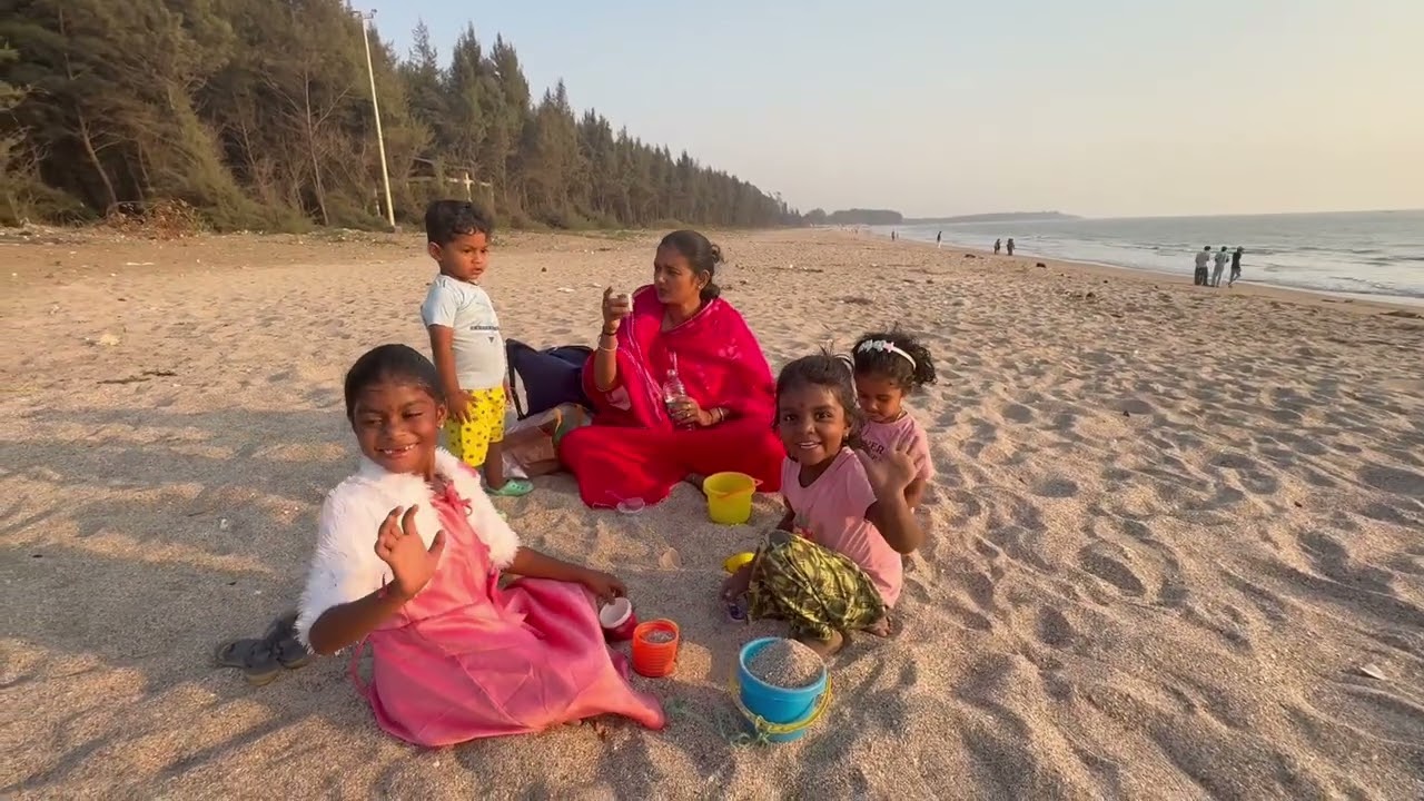 Sunday#enjoying day with my kids ready for sirgaon beach 🏖️ 09/03/2026