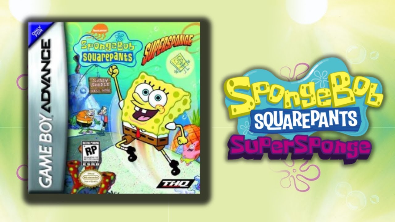 SpongeBob SquarePants: SuperSponge - Longplay | GBA