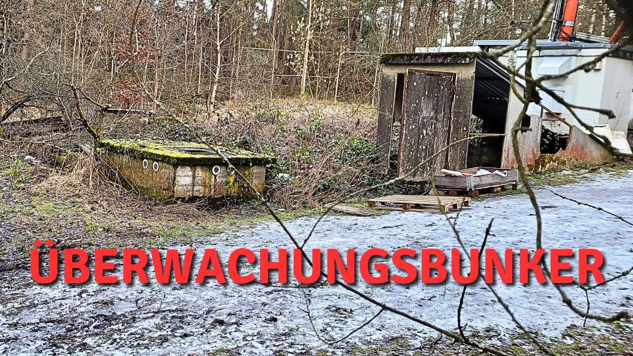 Erkundung eines kleinen Überwachungs Bunkers