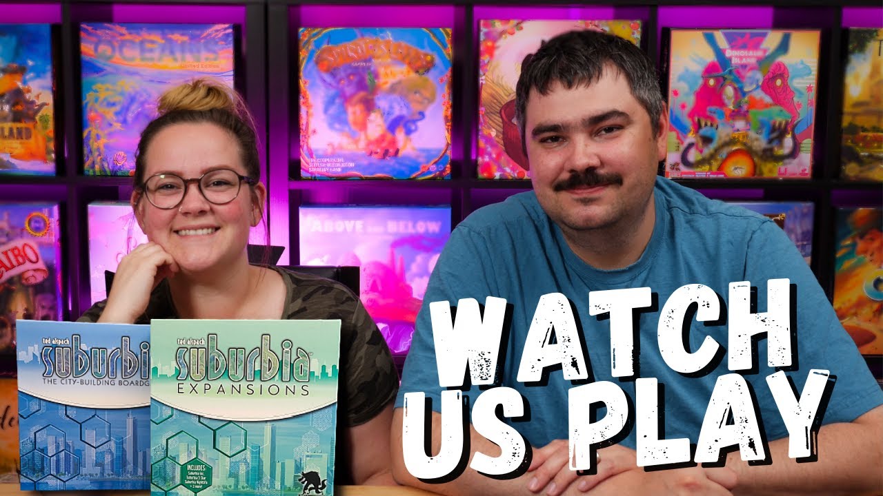 Suburbia and Suburbia Expansions - 2nd Edition | Board Game Playthrough